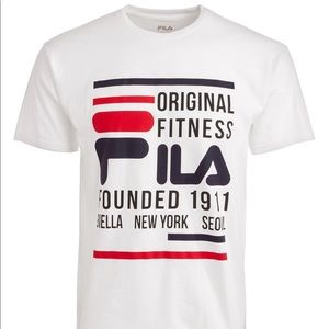 NWOT FILA T-SHIRT NEW DESIGN HIGH QUALITY